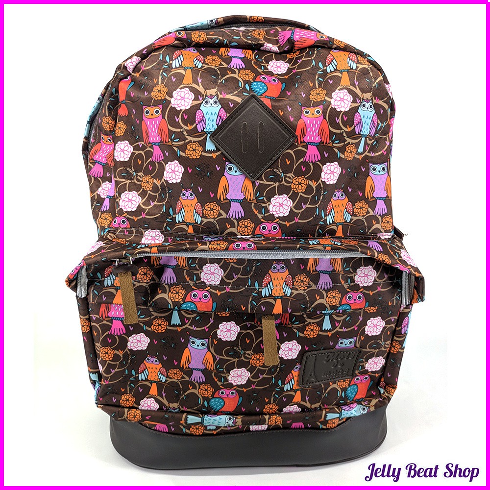 TAS RANSEL IMPORT MOTIF OWL