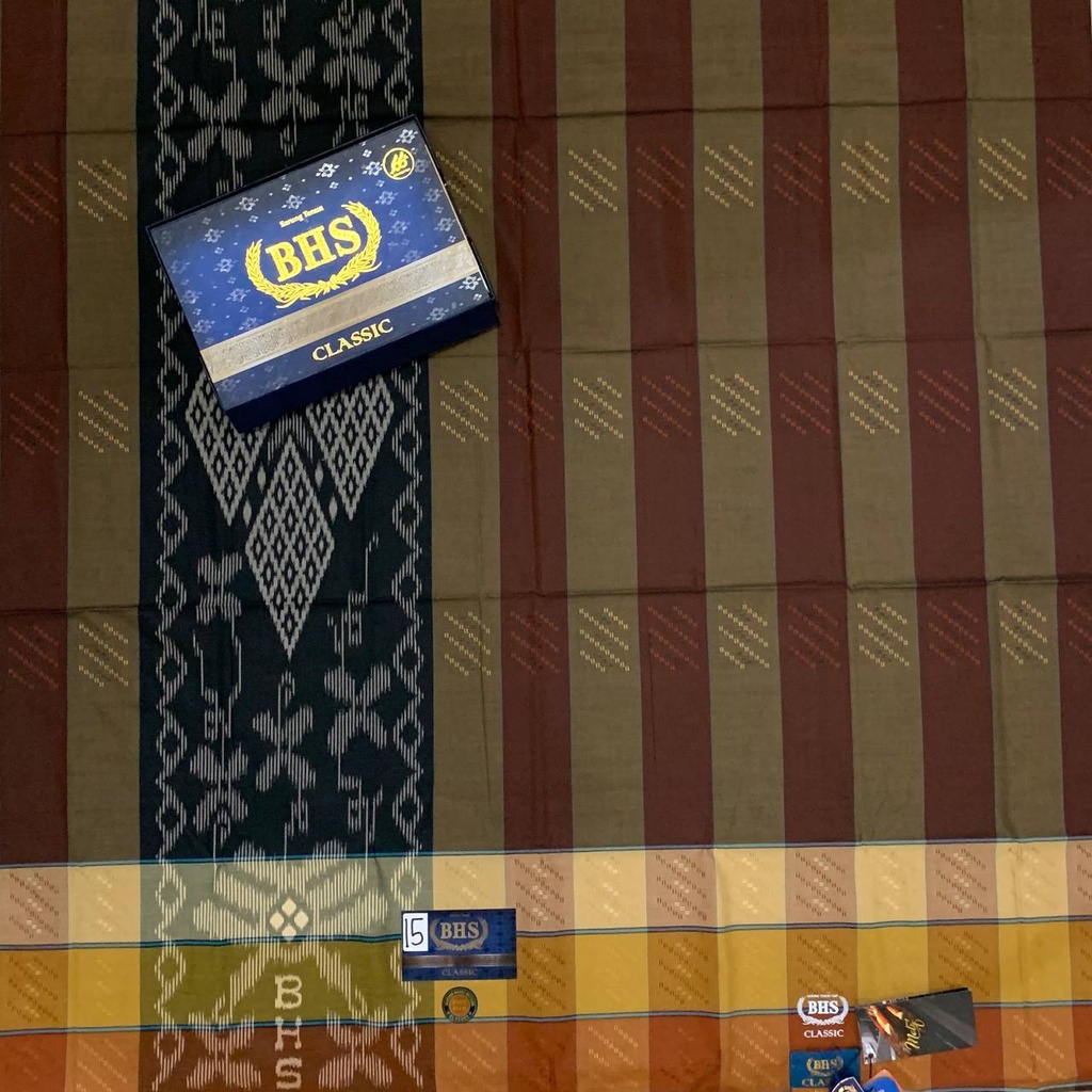 Sarung BHS Classic Gold KWG DOBBY Original 100%