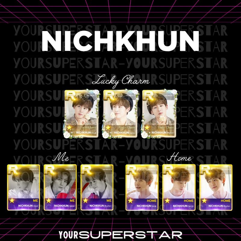 PHOTOCARD NICHKHUN 2PM SUPERSTAR JYP