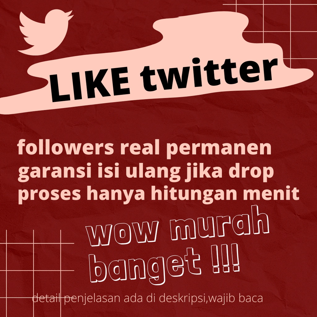 like twitter likes real permanen followers twitter permanen aktif BEST RECOMEND TWITTER SERVICE twee