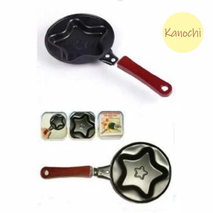 Teflon Karakter Mini Frypan Wajan Non Stick Fry Pan Motif Lucu Telor