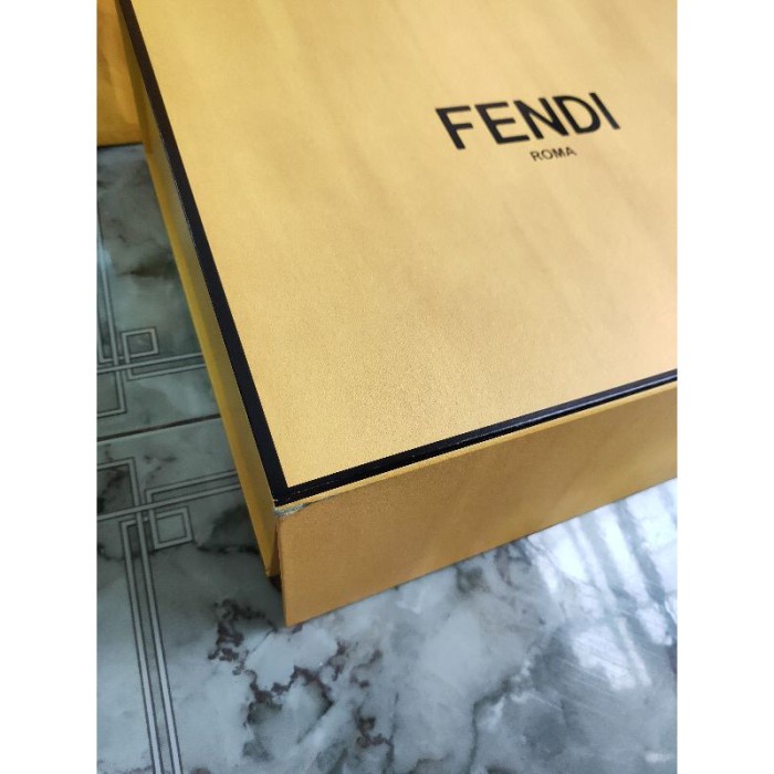 

(TERLARIS) Box Paperbag Original FENDI Authentic bag Paper & Set