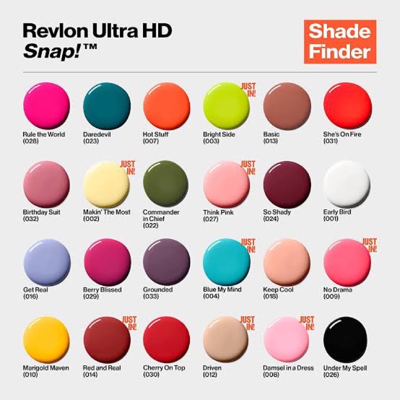 REVLON ULTRA HD SNAP! NAIL POLISH / kutek Revlon/ cat kuku