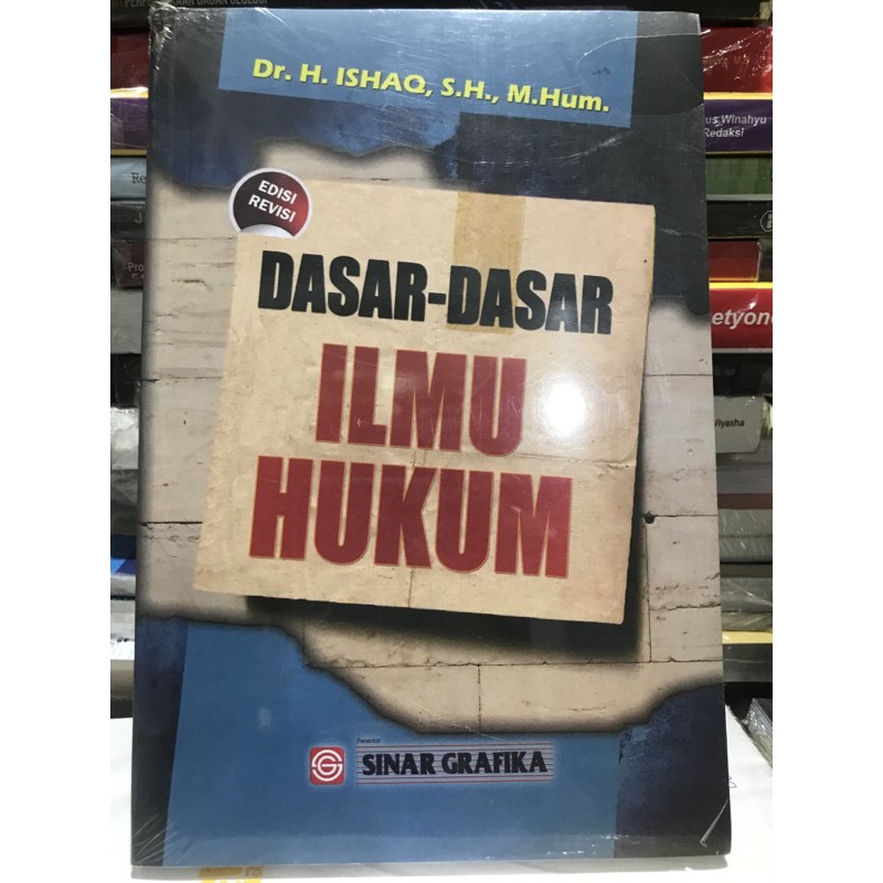

DASAR-DASAR ILMU HUKUM