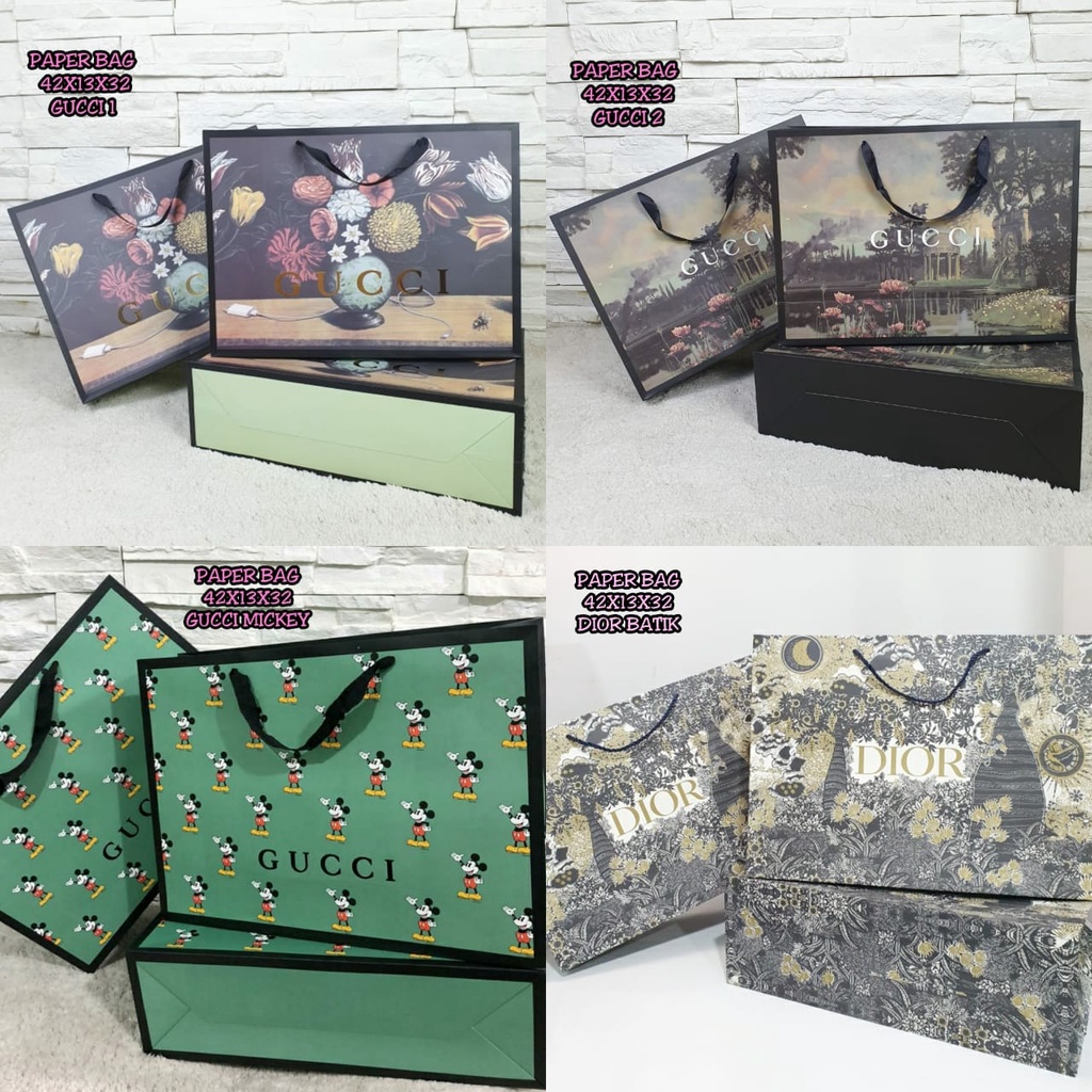 

CRAZY PAPER BAG UK BIG MOTIF