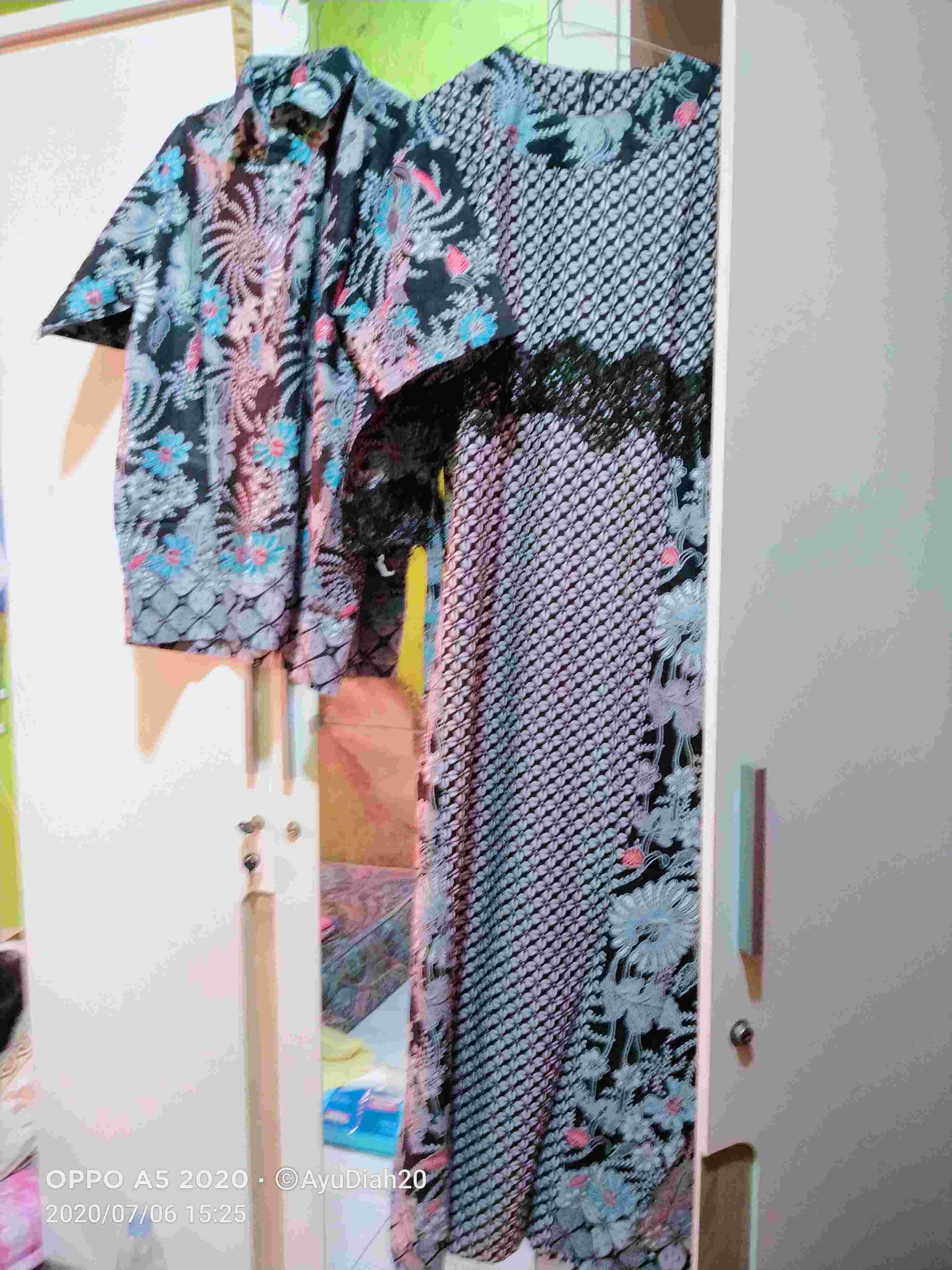 Batik Notoarto Couple Batik Ipnu - Ippnu Bahan Katun Saten Halus Tebel Kualitas