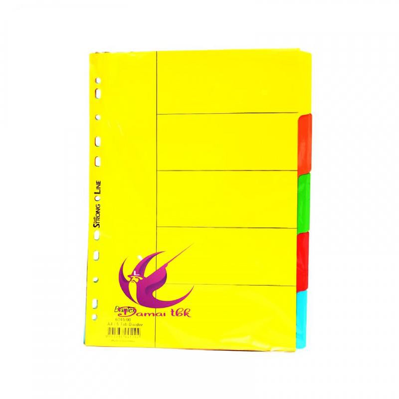 Divider A4 - Bantex Cardboard Divider A4 10 Pages 6050 Pembatas Binder