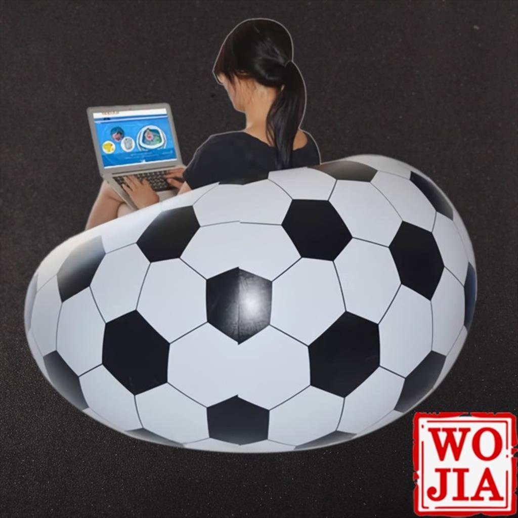 Sofa Angin Bola Soccer Kursi Malas Santai Tiup Inflatable Chair