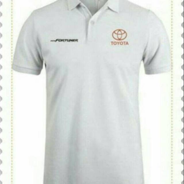 Tshirt Polo baju Toyota Fortuner