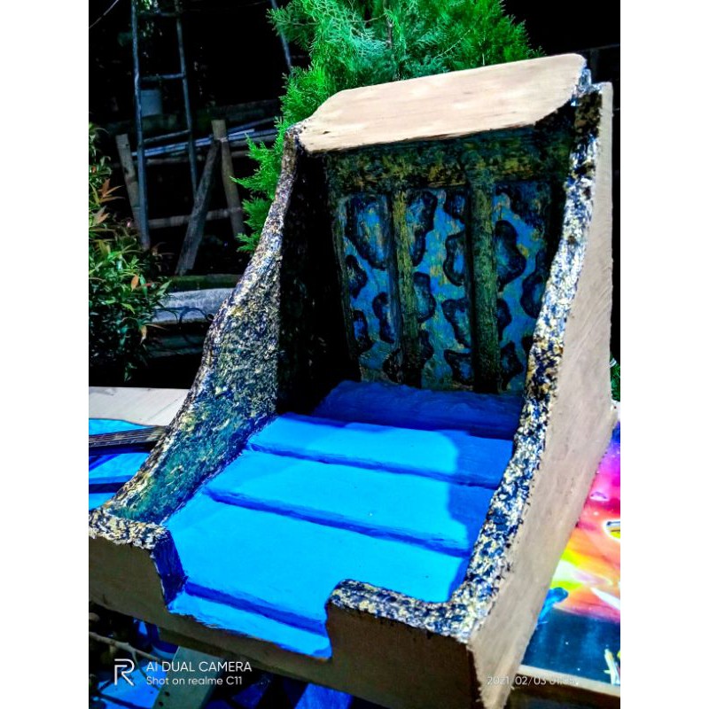 Air terjun mini/Waterfall miniatur/Aquascape/Dekorasi minimalis