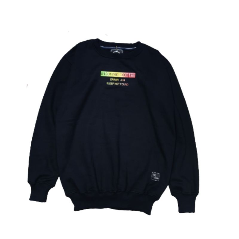 Sweatshirt Crewneck Insomnia Rasta Pria Dan Wanita