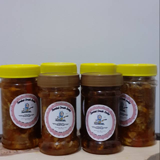 

Sambal cumi 150 ml, 200 ml