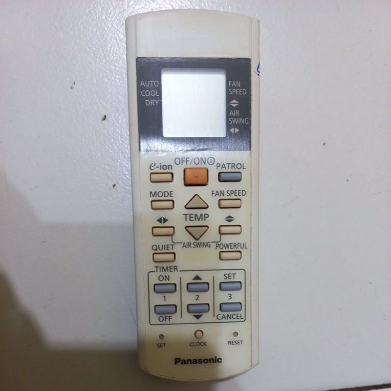 REMOTE REMOT AC PANASONIC eion PATROL A75C3155 ORIGINAL