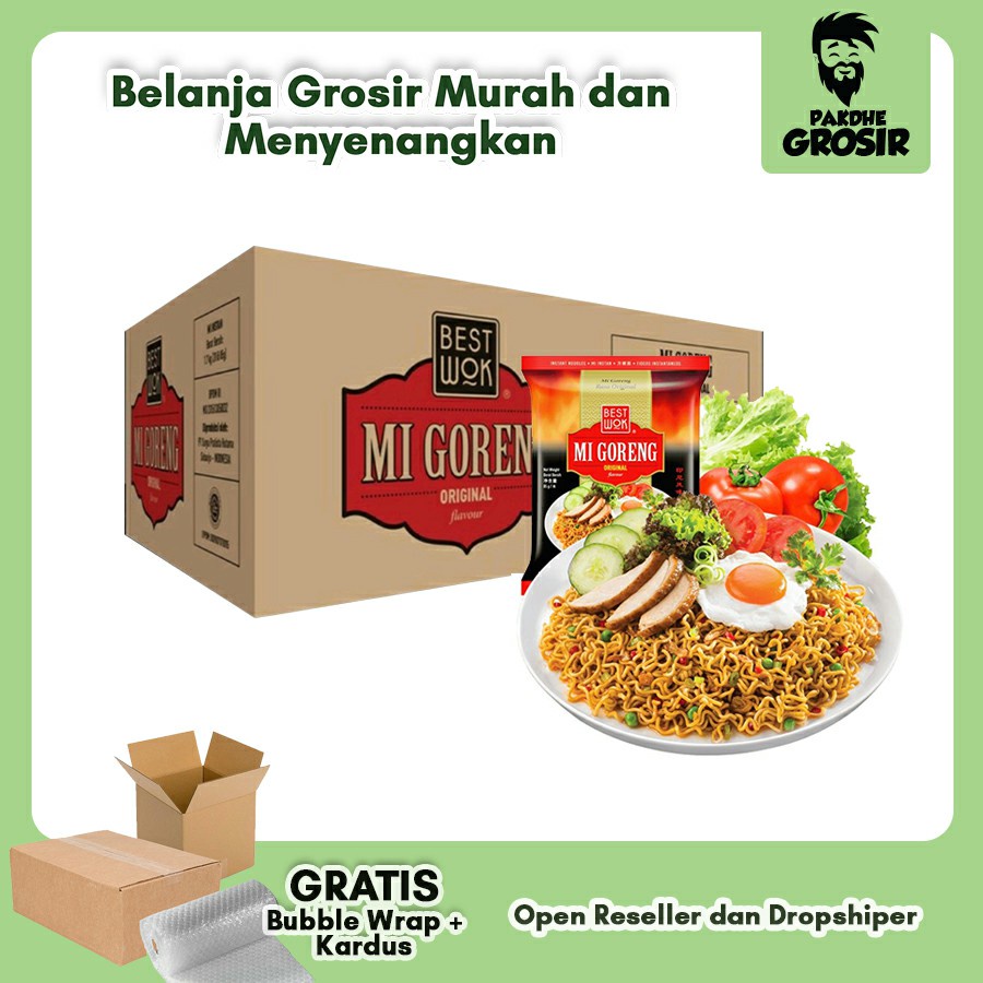 

Mie Best Wok 1 Dus ( isi 20 pcs ) / Mie Best Wok rasa Original