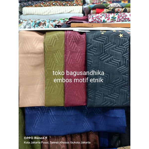 wolfis embos motif etnik baru