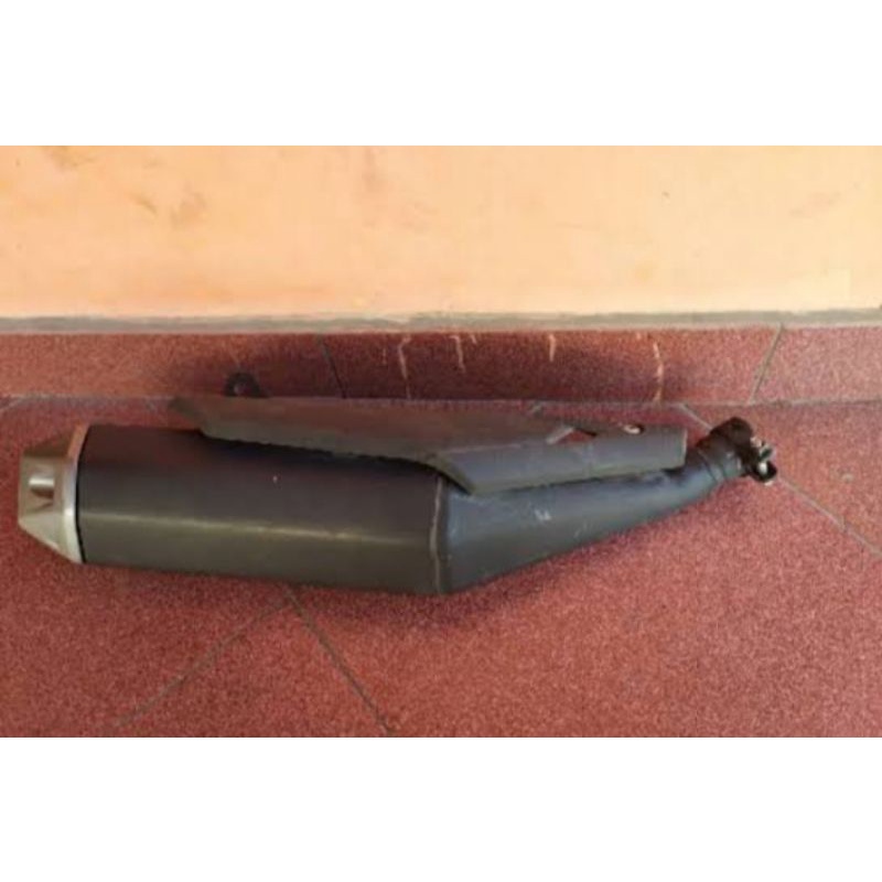 silencer knalpot standar Honda CBR150R LED original seken copotan