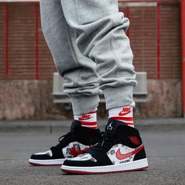 air jordan 1 newspaper air times