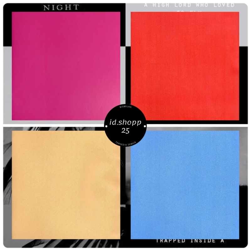 

KERTAS KADO 1 LEMBAR SANWA SANSAN WAWA POLOS WARNA POLOS BERSIH FANCY PAPER SANWA