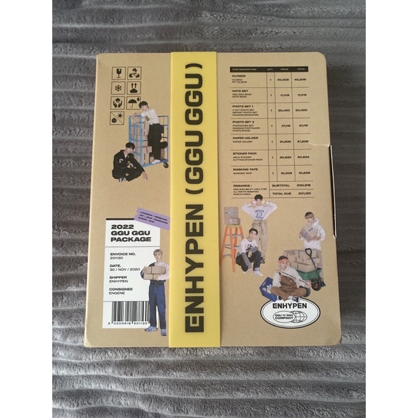 ENHYPEN GGU 22 SET JUNGWON HEESEUNG JAY JAKE SUNOO SUNGHOON NI KI