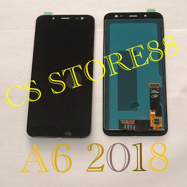 LCD 1 SET SAMSUNG GALAXY A6 2018 ORIGINAL BISA KONTRAS