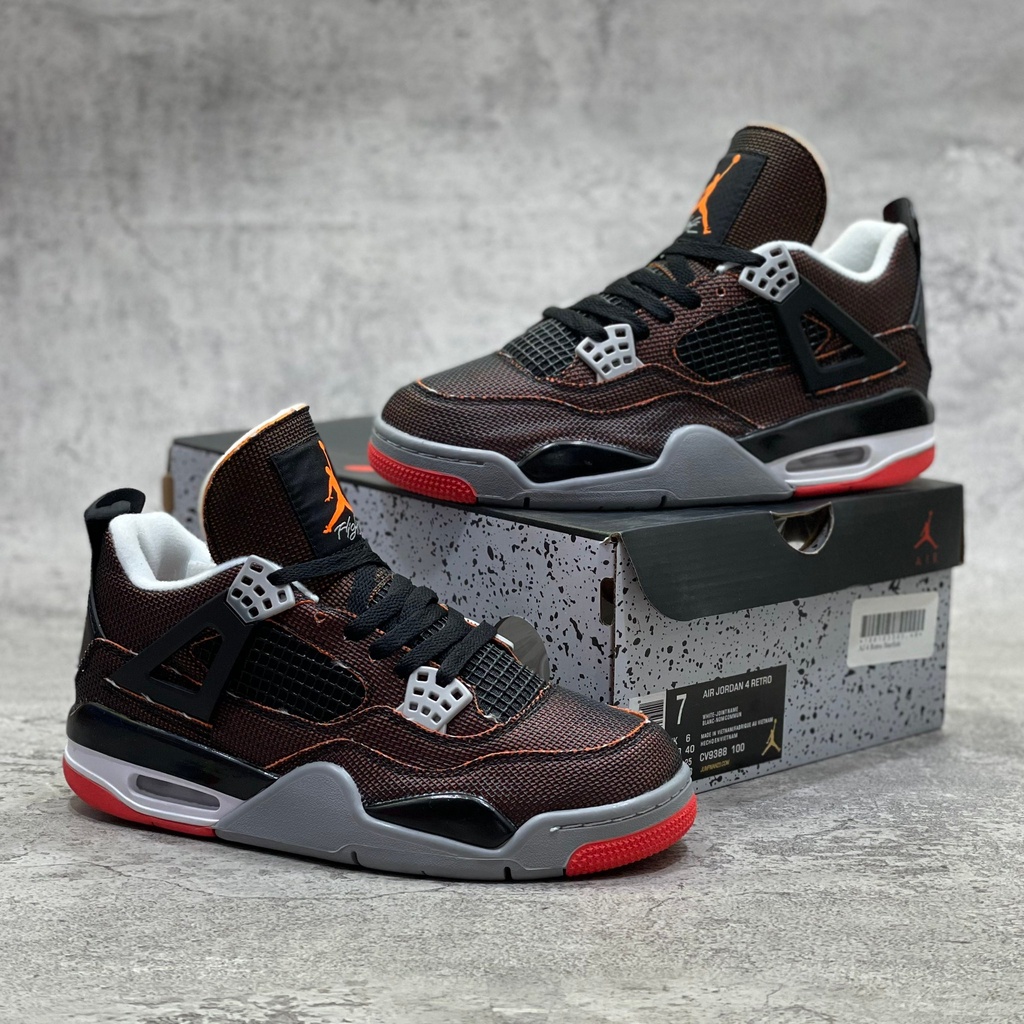 SEPATU NIKE AIR JORDAN 4 RETRO STARFISH BNIB ORIGINAL VIETNAM GRATIS ONGKIR KAUS KAKI