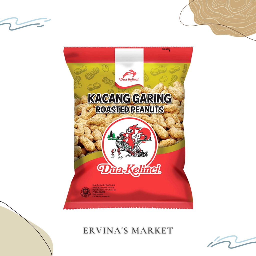 

Kacang Garing Dua Kelinci Renceng isi 10