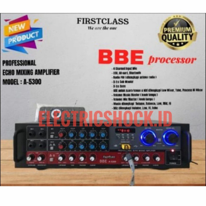 AMPLIFIER FIRSTCLASS FC A5300 / FCA-5300 BLUETOOTH
