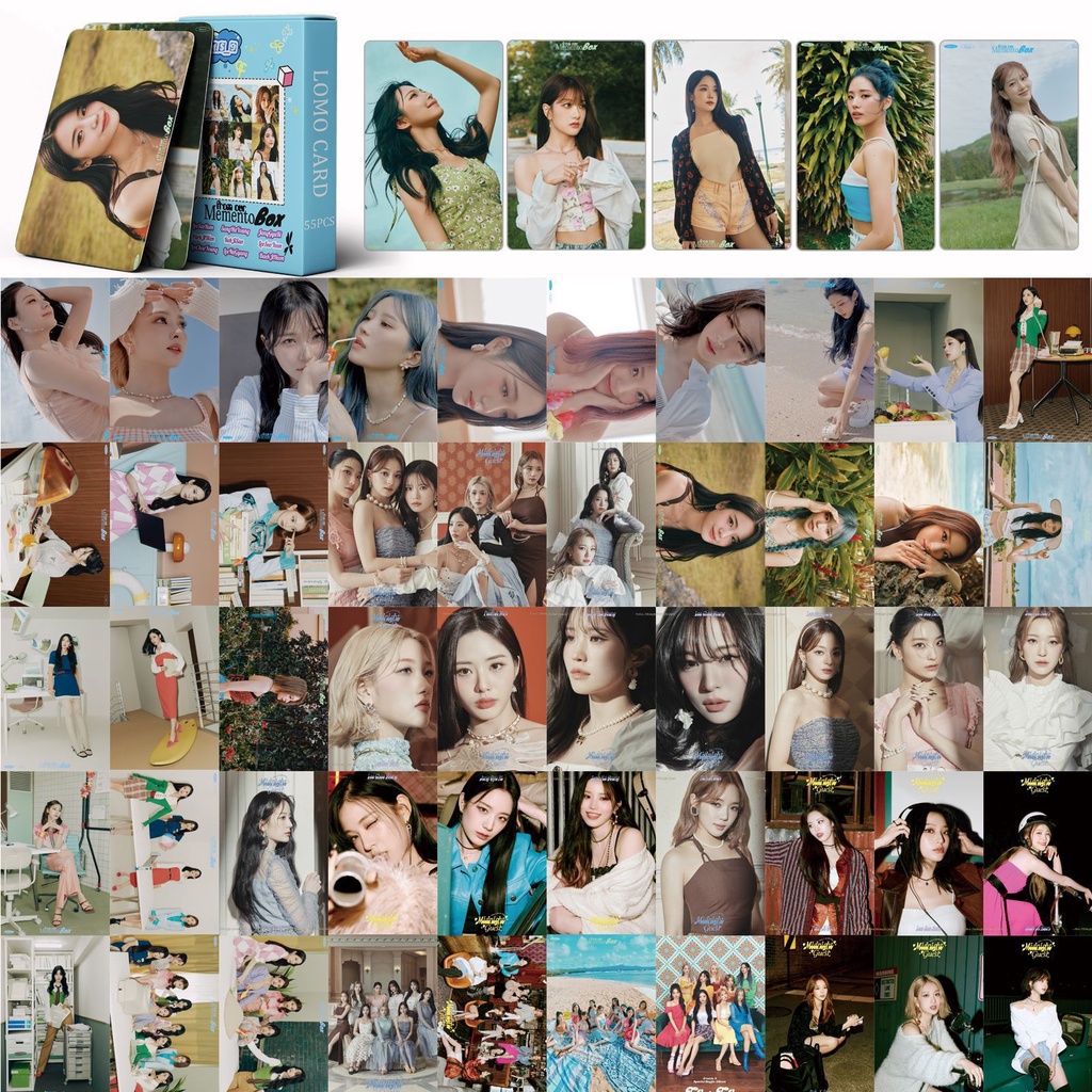 [BS] BISA COD 55pcs Photo Card FROMIS 9 Kartu Foto Lomo Card FROMIS 9 From Our Memento BOX KPOP - KP9180