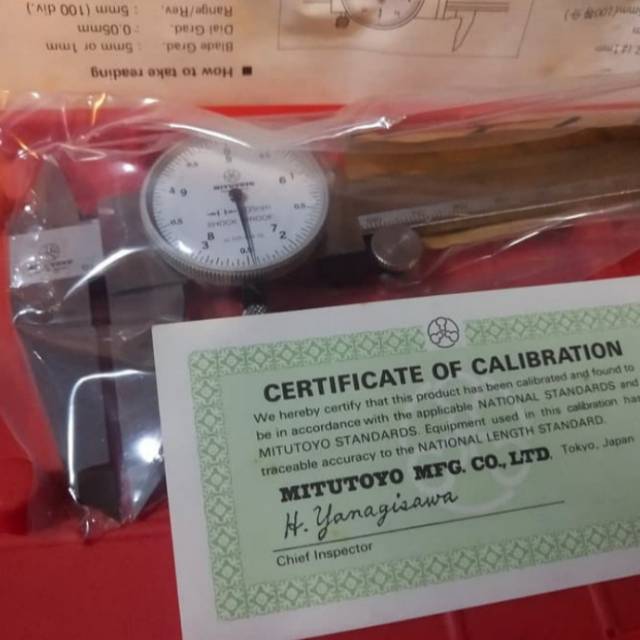 Dial Calipers 8" Mitutoyo D20 / Jangka Sorong / Sigmat Mitutoyo 200 mm