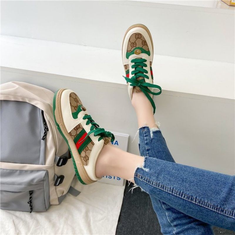 Sepatu Sneakers Wanita 001900 Gd Stripe Half Drag Sneakers