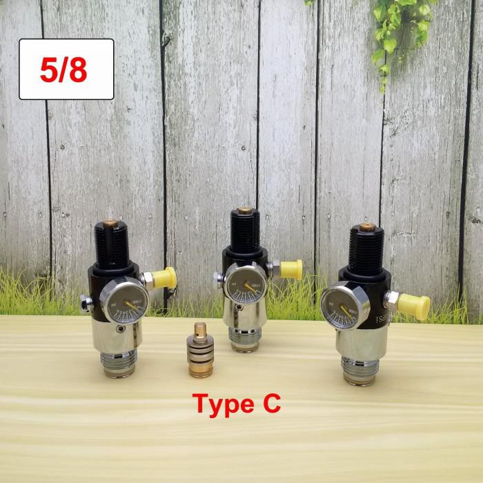 Regulator Paintball Stainless Head Drat 5/8