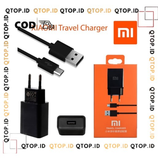 CHARGER XIAOMI ORIGINAL 2A REDMI NOTE 4 4X MI MAX KABEL CHARGER SUPPORT FAST CHARGING