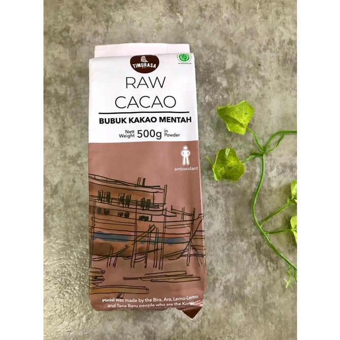 

Timurasa Organic Raw Cacao Powder / Bubuk Cokelat Organik 500gr