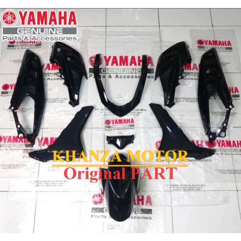 PAKET BODY HALUS  SET NMAX 2015-2019 ORIGINAL YGP Hitam