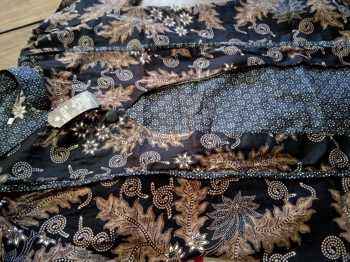 Blus Davina Daun Lawasan Baju Batik Atasan Wanita