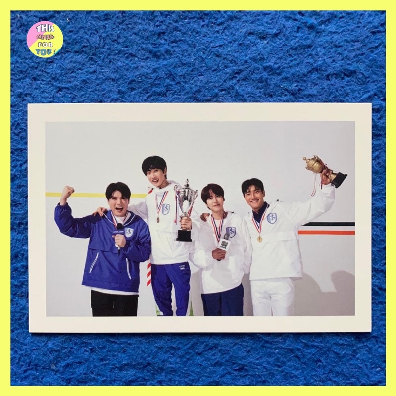 [READY] EUNHYUK SIWON KYUHYUN SHINDONG SUPER JUNIOR OFFICIAL UNIT POSTCARD PC SEASON’S GREETINGS SG 