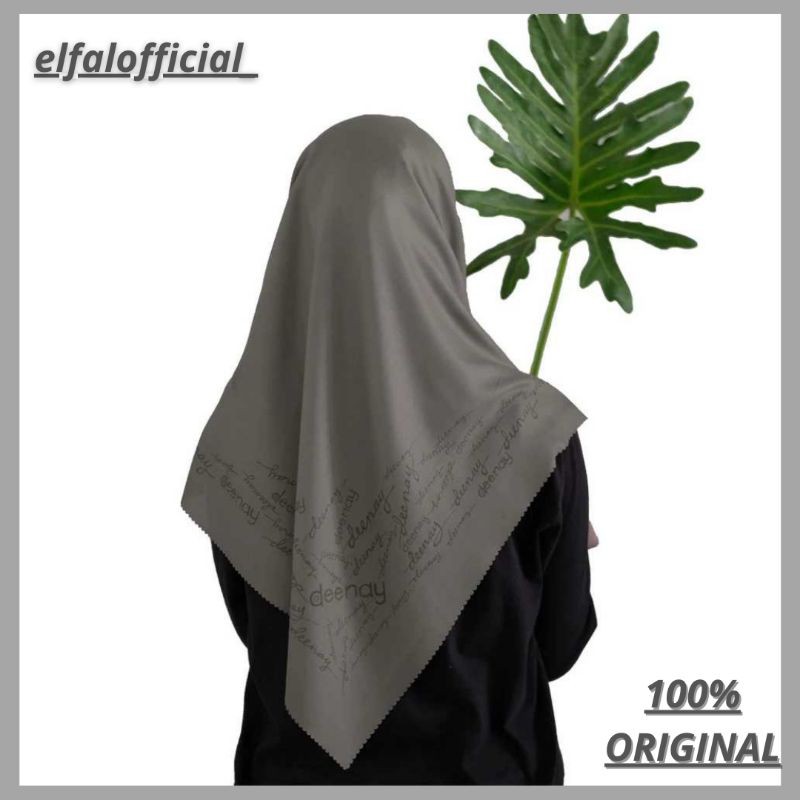 Kerudung Hijab Jilbab Deenay Corner Scarves Taupe