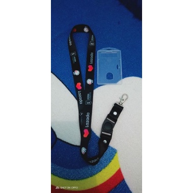 

TALI_ID CARD/LANYARD. LAZZ. BLaCk(HITAM)