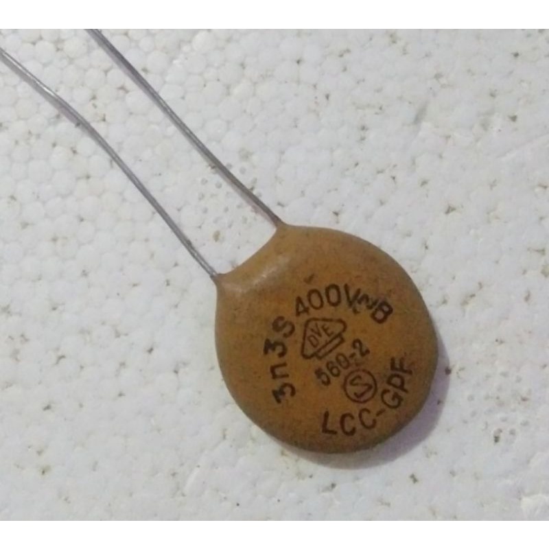 Kapasitor keramik type : 3n 3 S 400V ~ B