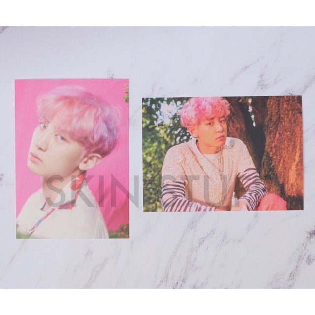 EXO KOKOBOP POSTCARD CHANYEOL KAI DO SUHO SEHUN XIUMIN CHEN BAEKHYUN