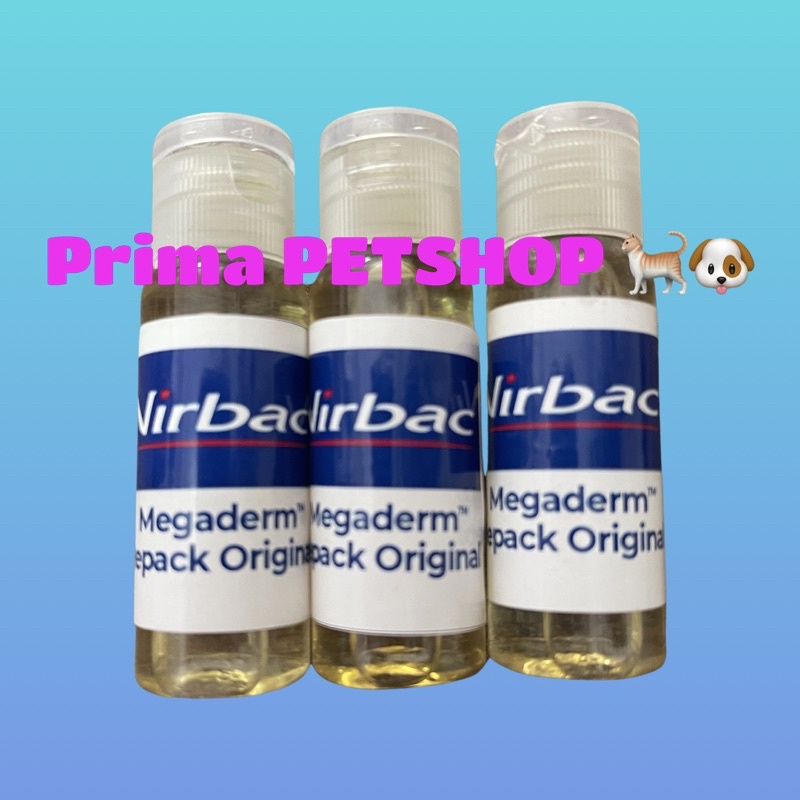 virbac megaderm 20ml pertumbuhan bulu dan kesehatan kulit anjing dan kucing