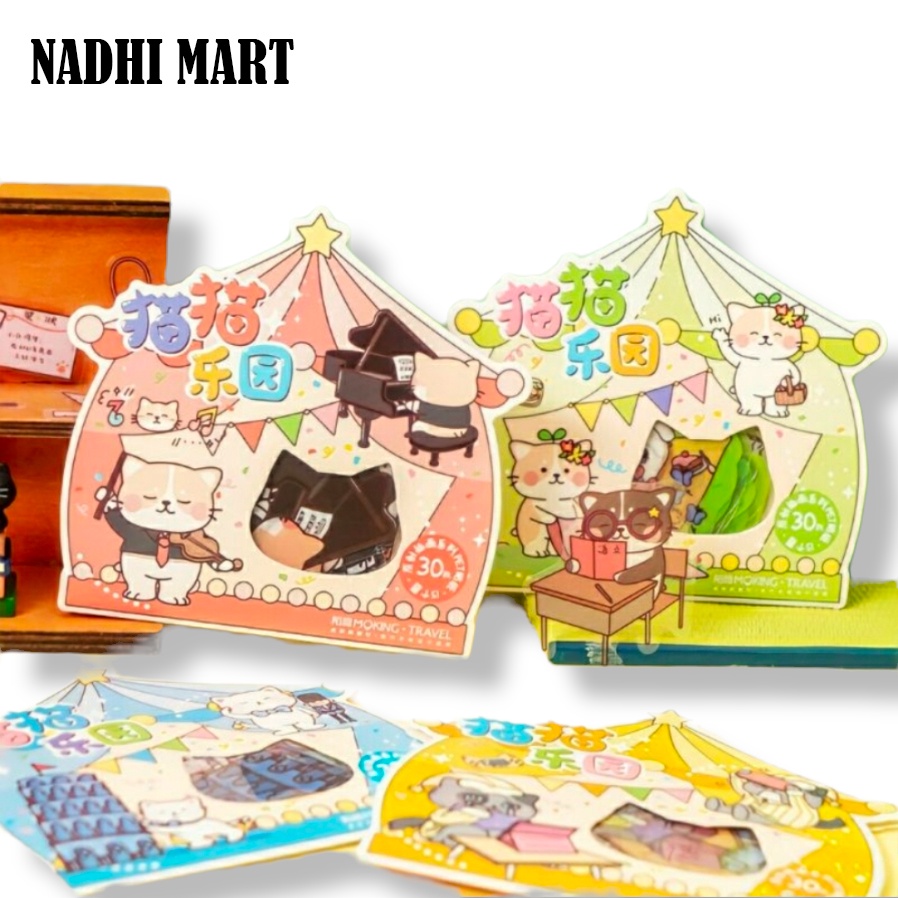 

STIKER VIRAL / STIKER BEAR / PAKET STIKER LUCU / STICKER LUCU / CAT PARADISE STIKER AT HOME