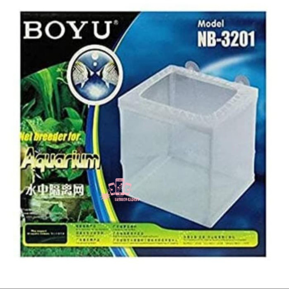 BOYU NB-3201 NET BREEDER BREEDING AQUARIUM JARING BOX KARANTINA IKAN