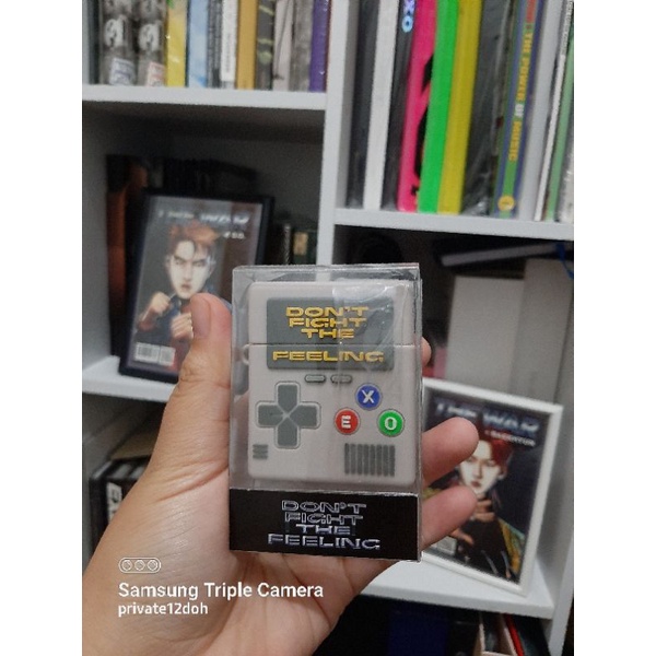 EXO Don't Fight The Feeling DFTF Merch Airpods case, sticker set, standee
