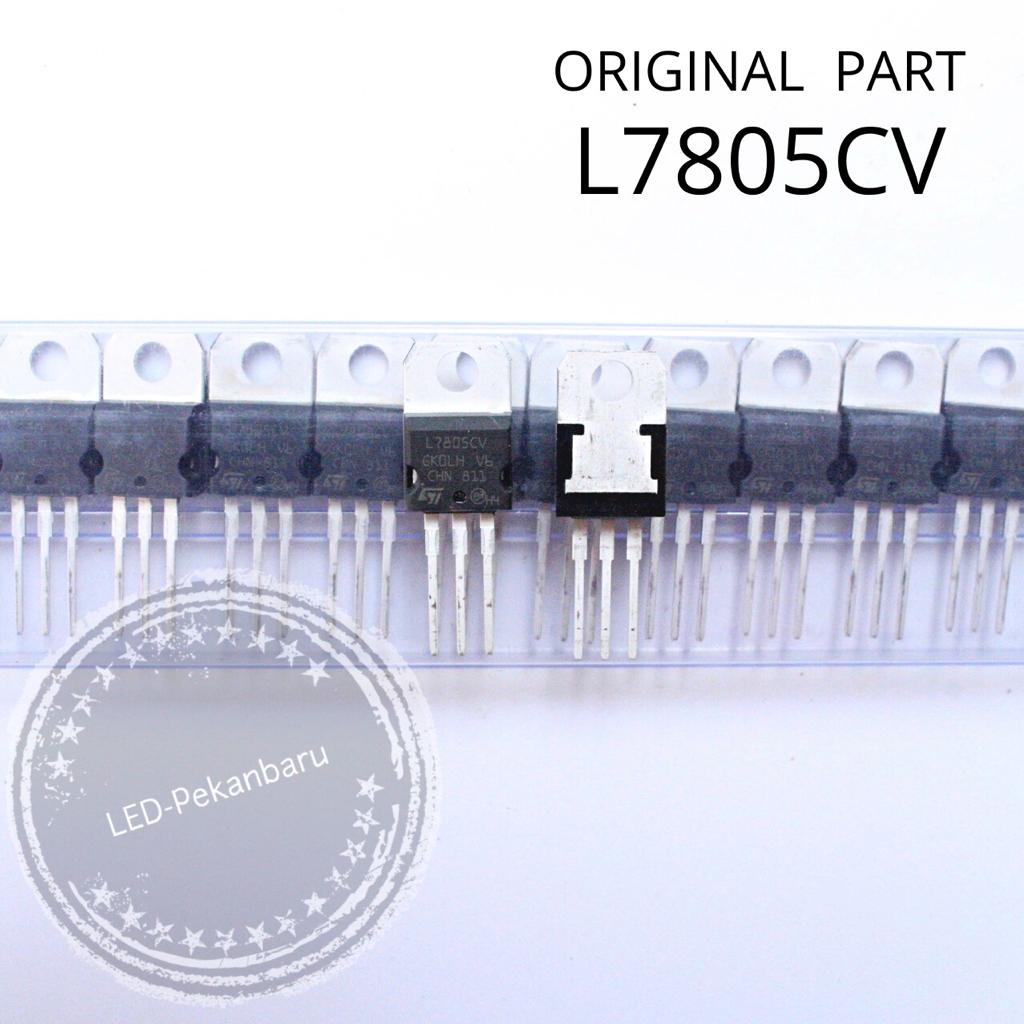 L7805CV L7805 7805 POSITIVE VOLTAGE REGULATOR 5V / IC 5 VOLT