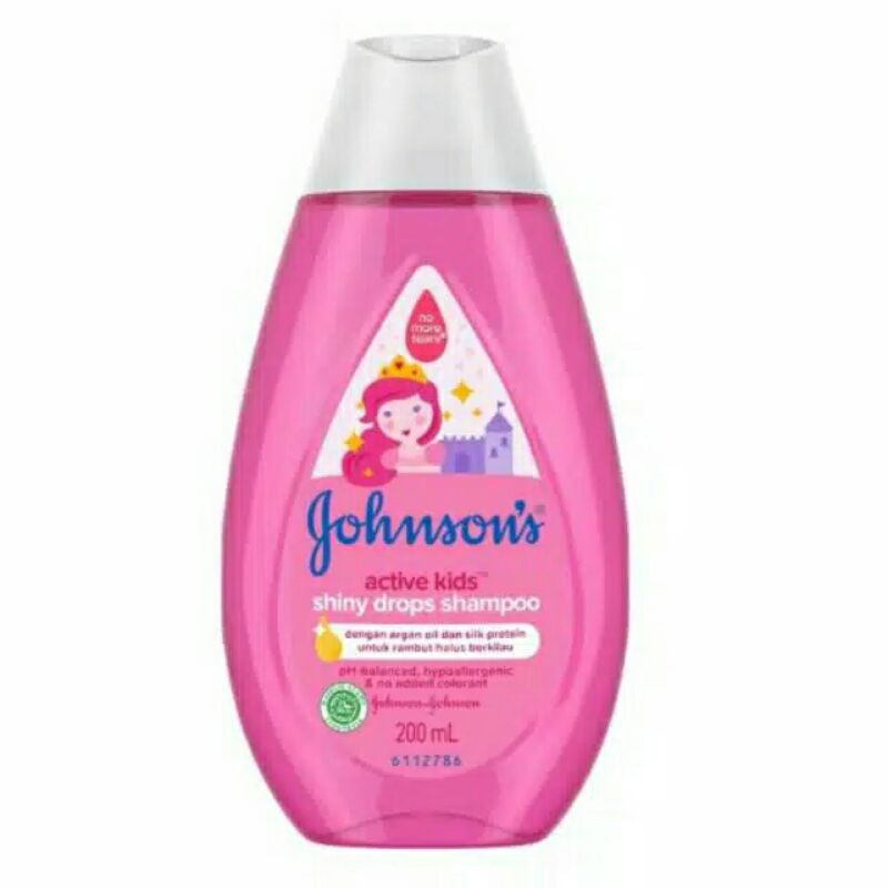 Johnson's Active Kids Shiny Drops Shampoo 200 ml