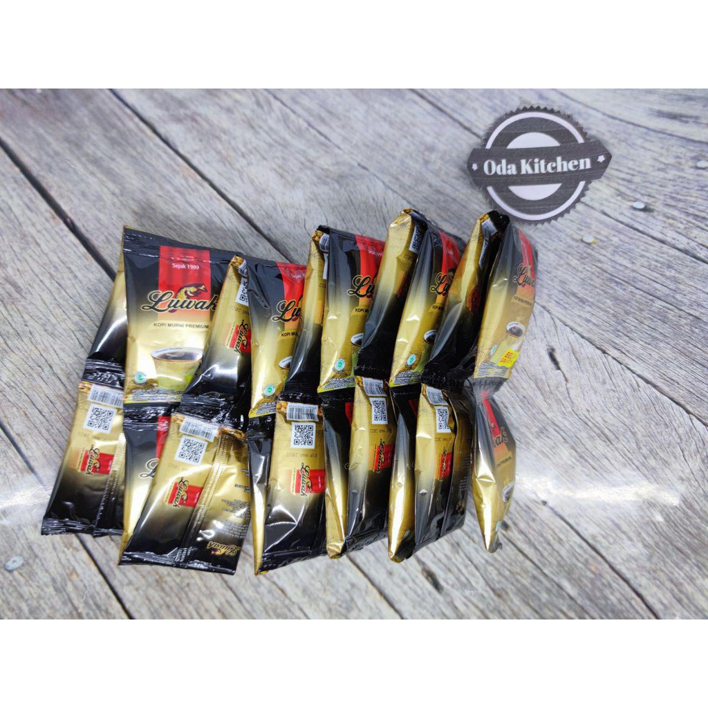 LUWAK KOPI MURNI PREMIUM MINI RENCENG 10x6,5gr