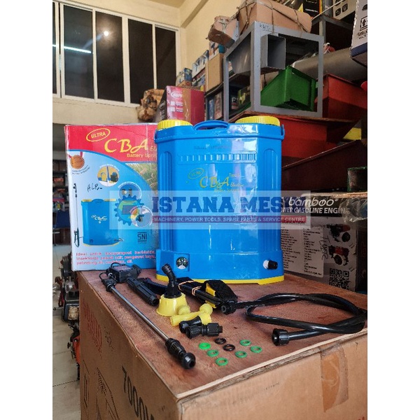 MESIN SEMPROT OBAT VIRUS HAMA CBA SPRAYER ELEKTRIK 1 FUNGSI BATERAI
