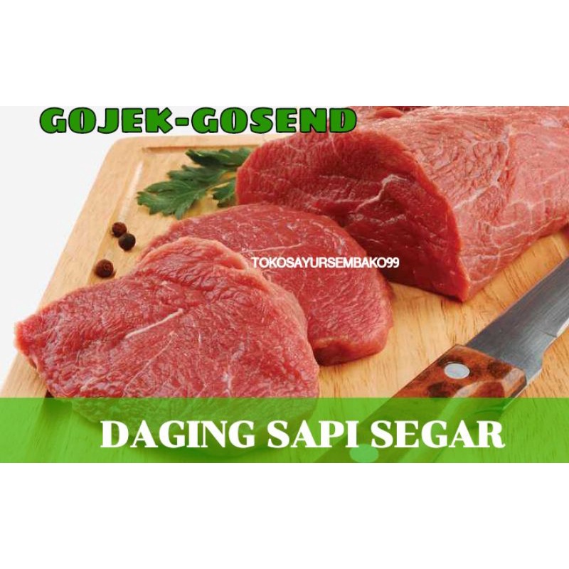 Daging Sapi Segar Fresh 250 gr - 1Kg Surabaya