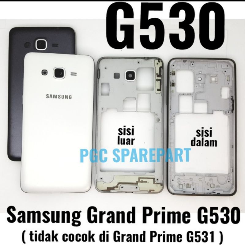 Kesing Casing Fullset Bazel Samsung Grand Prime G530 Original